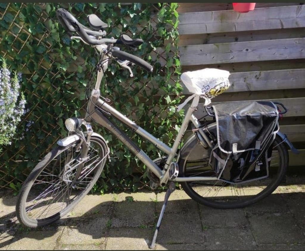 Damesfiets Gazelle Fuente, Fietsen en Brommers, 28 inch, Velgrem, Ophalen of Verzenden, Meer dan 20 versnellingen