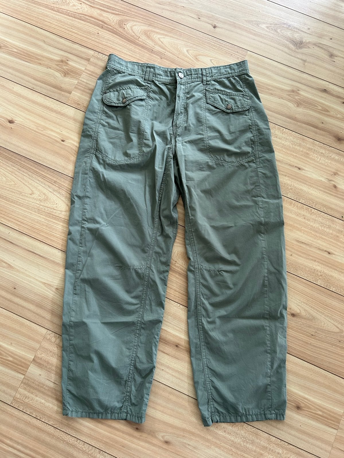 Summum zomerbroek maat 44 grijsgroen, Kleding | Dames, Ophalen of Verzenden, Zo goed als nieuw, Maat 42/44 (L), Groen