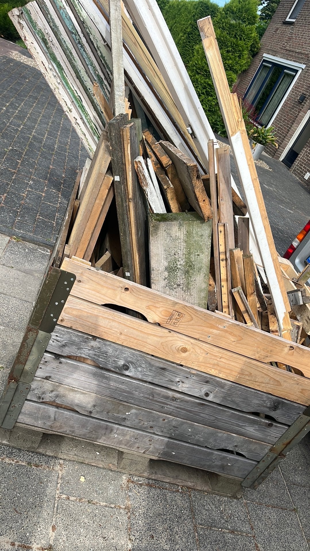GRATIS STOOKHOUT, Minder dan 3 m³, Ophalen