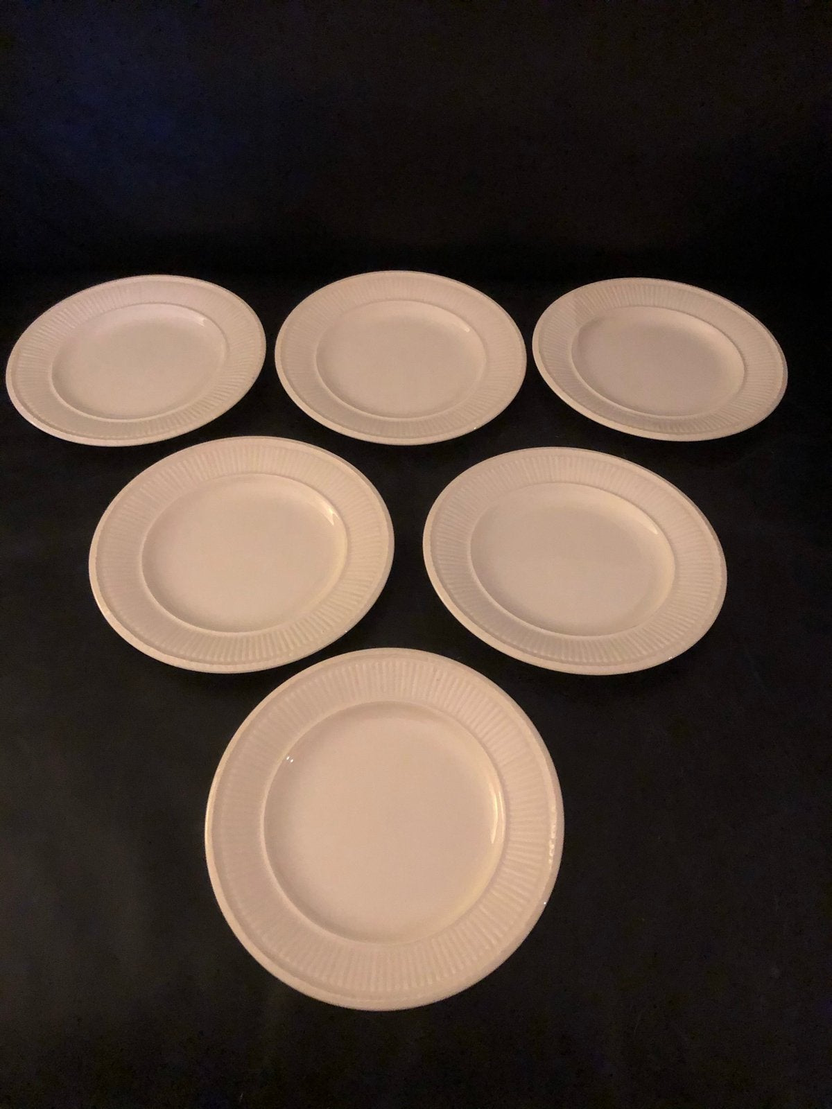 6 wedgwood edme gebaksbordjes 16 cm, Ophalen, Zo goed als nieuw, Bord(en), Wedgwood