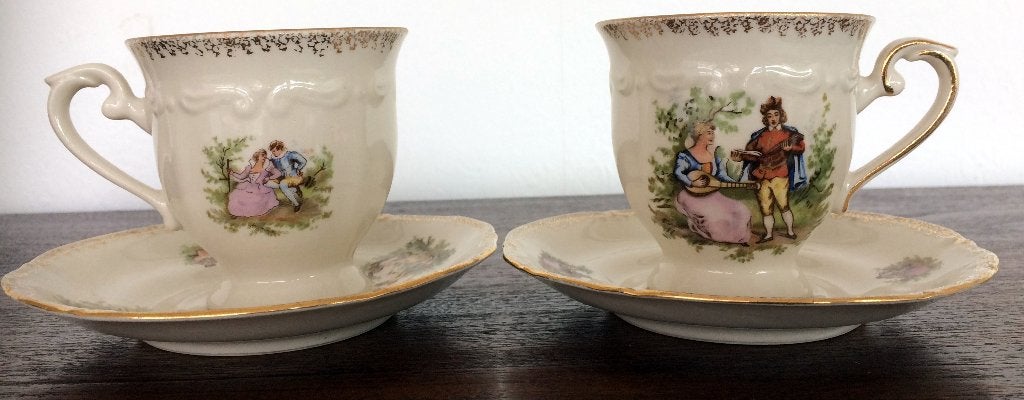 2 kop en schotel PT Tulowice Made in Poland, Ophalen of Verzenden