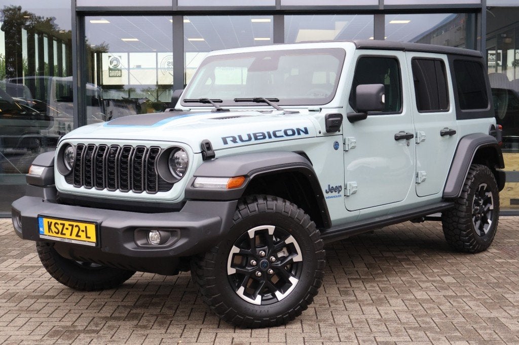 Jeep WRANGLER 4XE RUBICON PLUG-IN HYBRID / NIEUW Model / EAR, Auto's, Automaat, 1998 cc, Gebruikt, 4 cilinders
