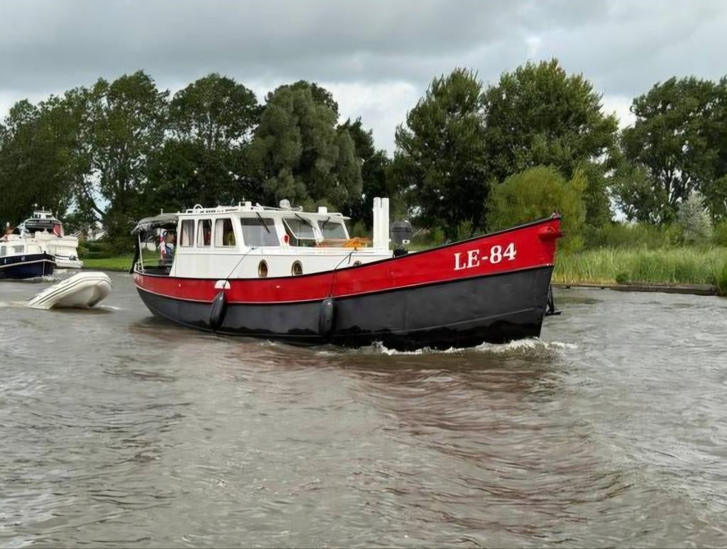 Motorboot sloep kotter klassieker zeilkotter, Watersport en Boten, Motorboten en Motorjachten, Ophalen, Gebruikt