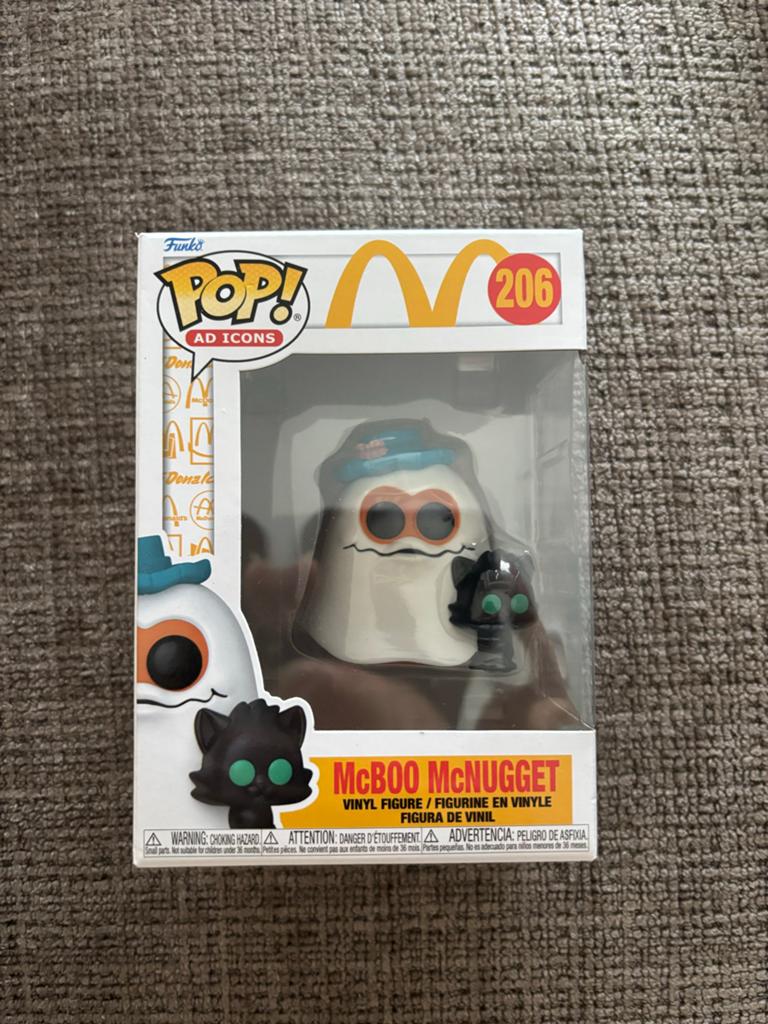 Funko Pop! Ad Icons McBoo McNugget #206 McDonald's, Ophalen of Verzenden, Nieuw