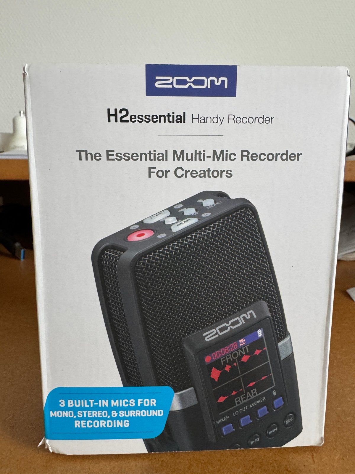 Zoom H2essential Handy Recorder - Nieuwstaat, Ophalen of Verzenden, Zo goed als nieuw, Studiomicrofoon