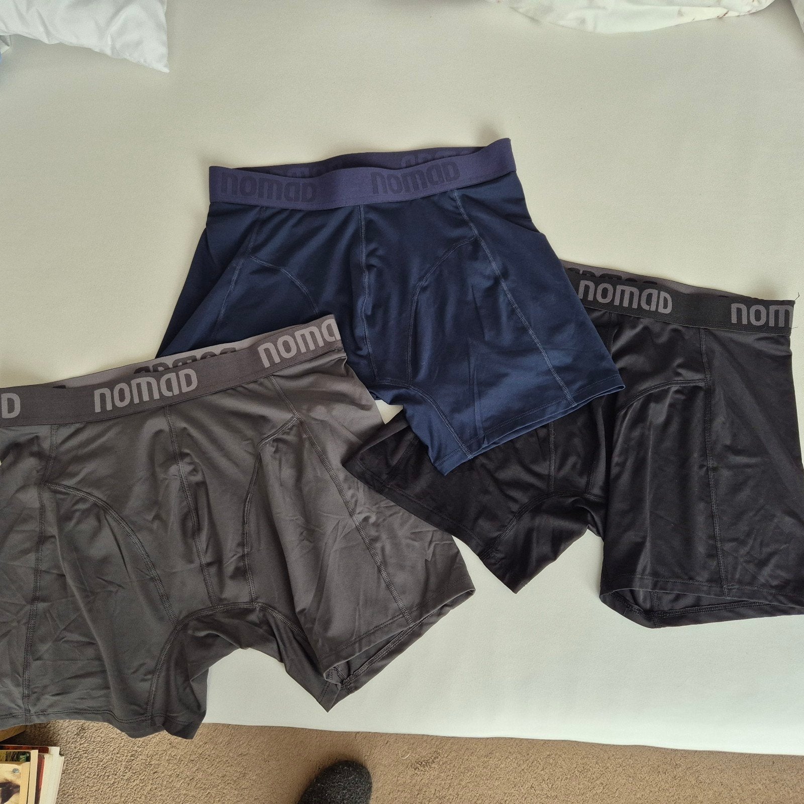 3 nieuwe Nomad boxershorts maat L, Ophalen of Verzenden, Meerkleurig, Nomad, Boxer