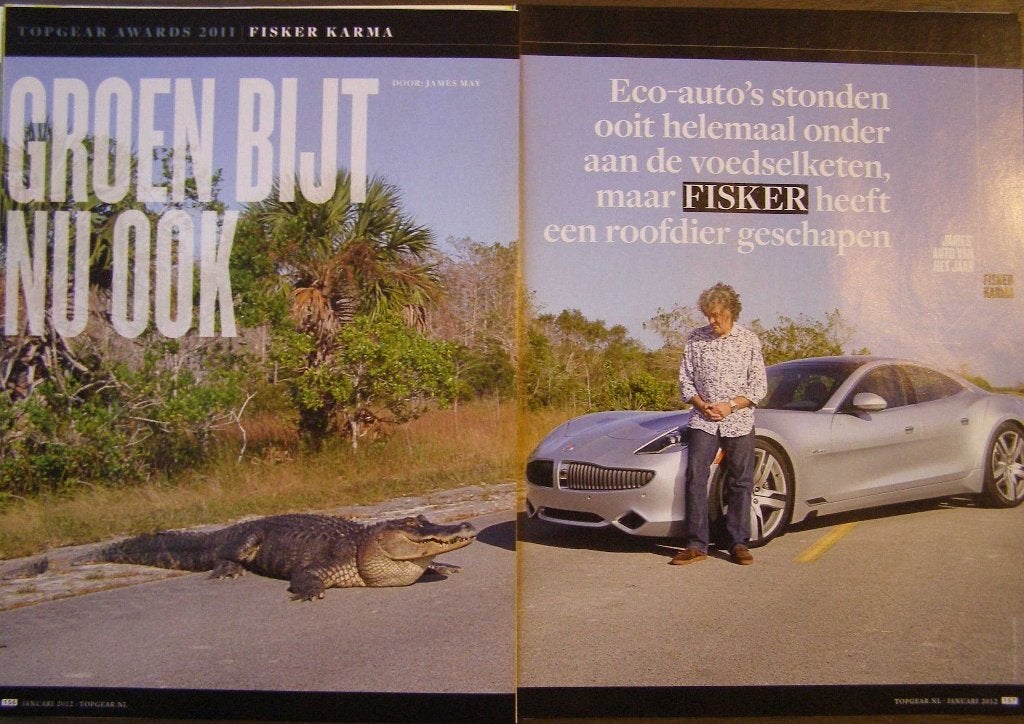 Fisker Karma ? eerst 11x autotest lezen, Ophalen, Gelezen