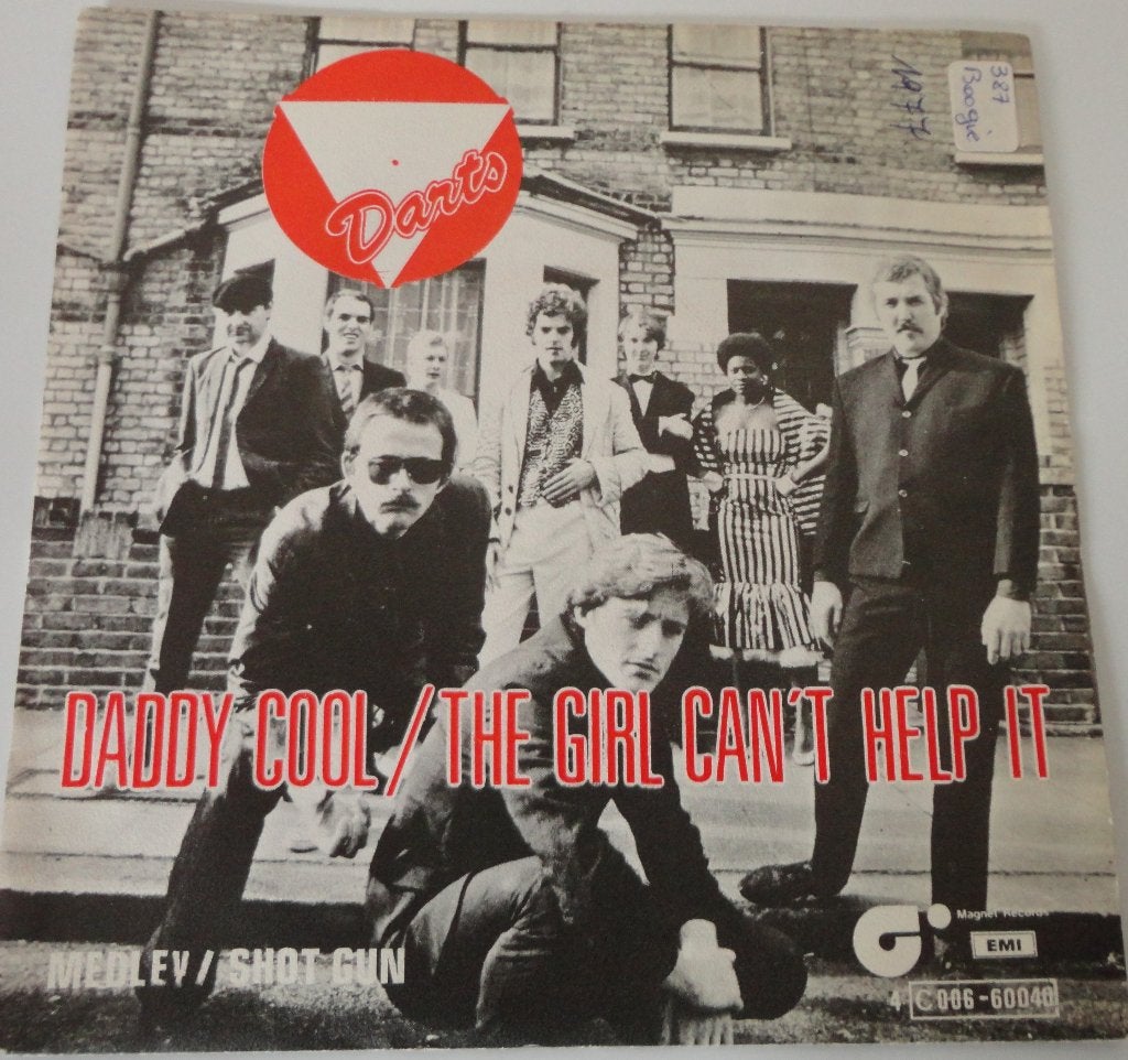 Darts > Daddy Cool /The girl can't help it, Ophalen of Verzenden, Gebruikt, 7 inch, Pop