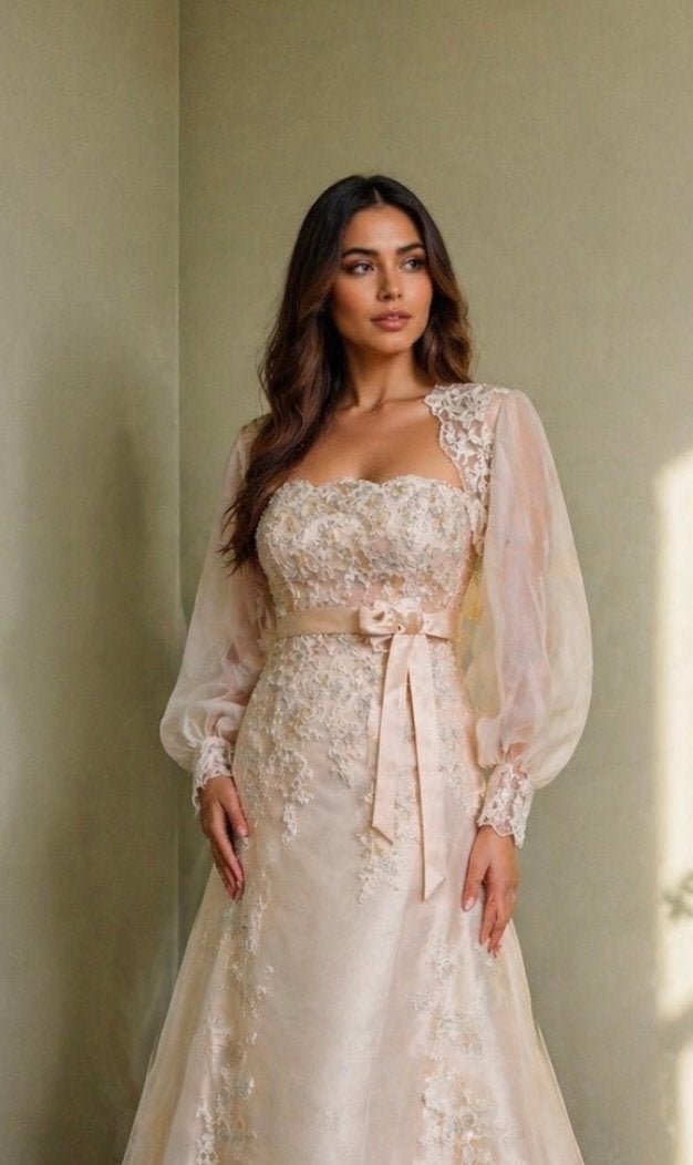 Trouwjurk Pronovias maat 38, Ophalen of Verzenden, Zo goed als nieuw, Overige kleuren, Trouwjurk