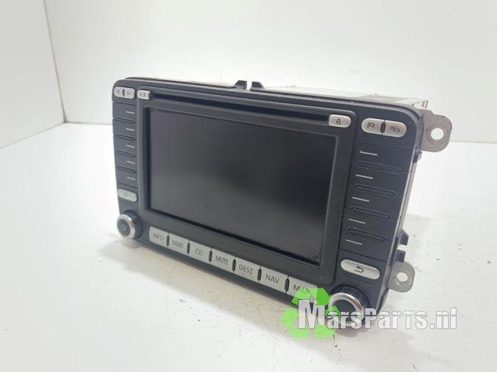 Radio CD Speler van een Volkswagen Jetta, Gebruikt, -, Volkswagen, -