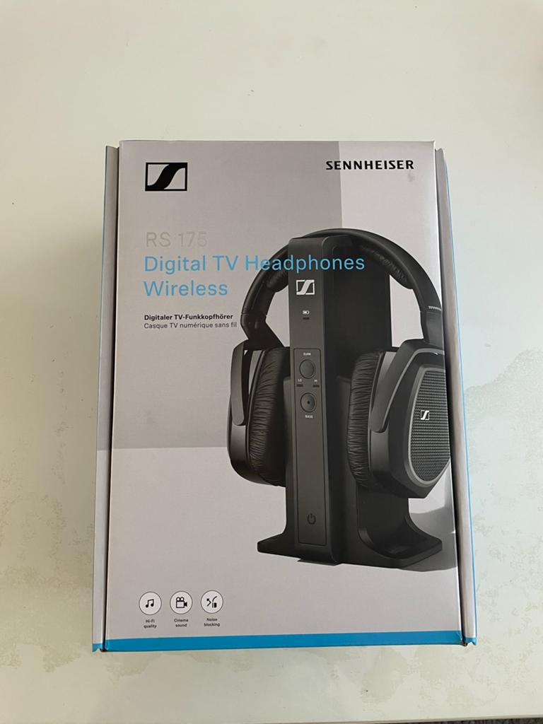 Sennheiser RS 175 Digitale Draadloze TV Hoofdtelefoon, Audio, Tv en Foto, Koptelefoons, Sennheiser, Ophalen of Verzenden, Zo goed als nieuw