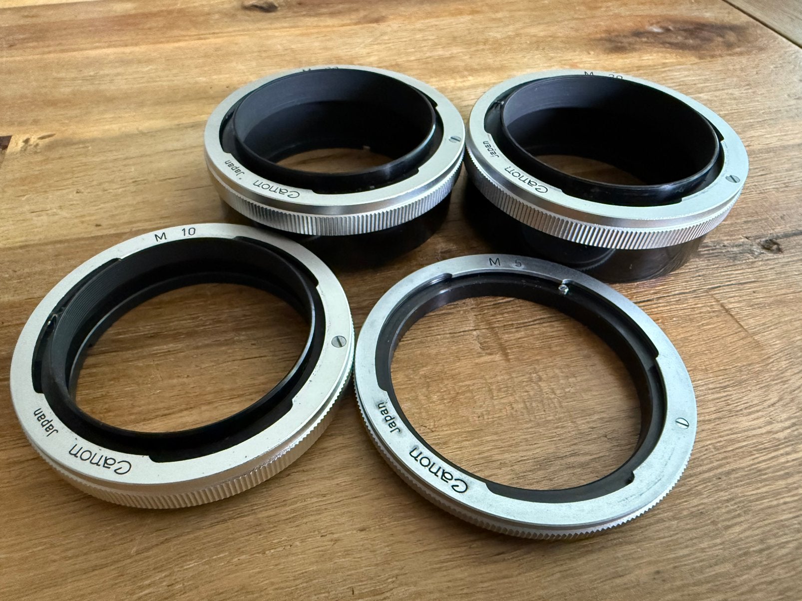 Canon FD Macro Extension Tube set, Ophalen of Verzenden, Zo goed als nieuw, Overige typen