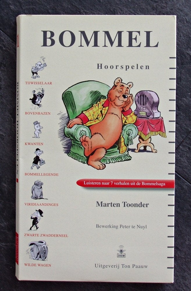 Bommel Hoorspelen deel 1 - Luisterboek 8 CD - Marten Toonder, Verzamelen, Verzenden, Olivier B, Bommel en Tom Poes, Zo goed als nieuw
