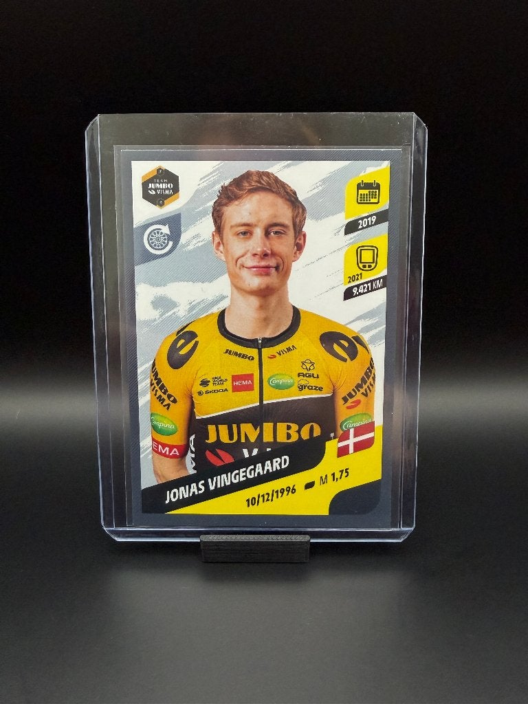 Jonas Vingegaard Panini Tour de France 2022 Rookie Sticker, Verzenden, Zo goed als nieuw, Overige sporten, Poster, Plaatje of Sticker
