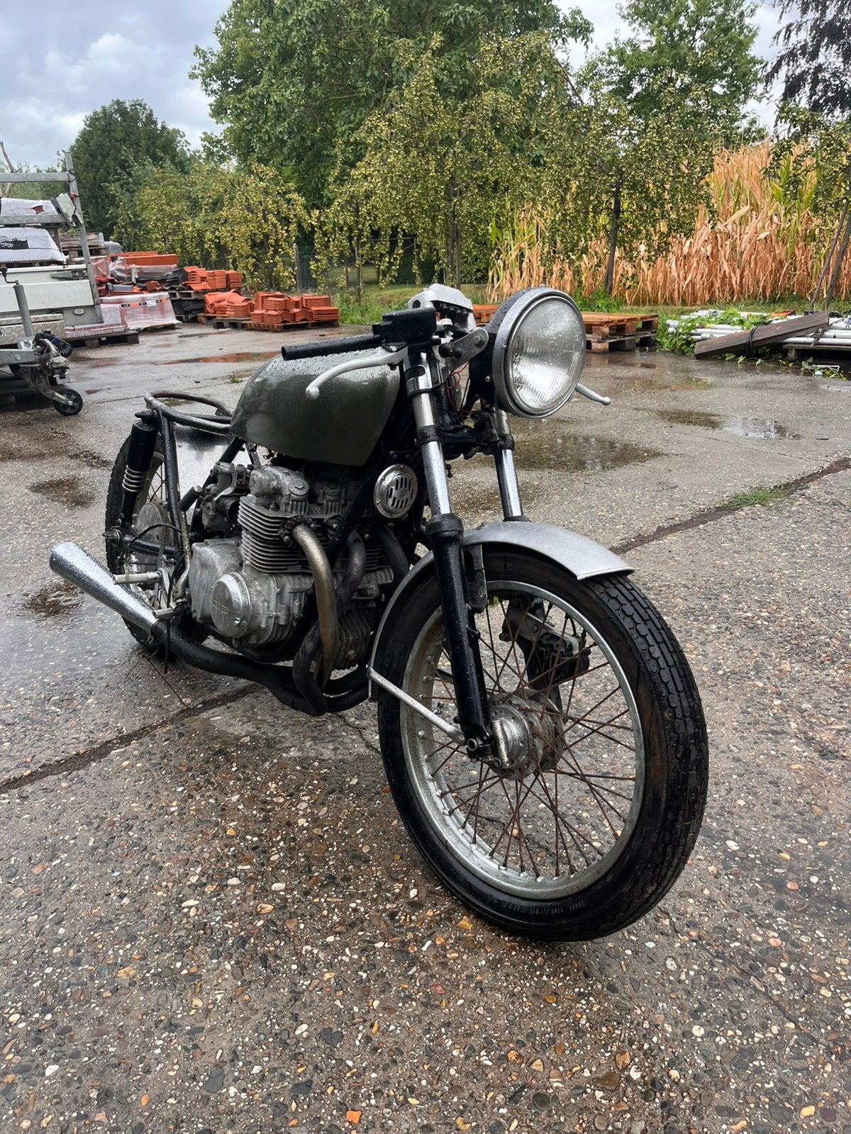 Honda cb500f 1976/1977 project caferacer, Motoren, Ophalen of Verzenden