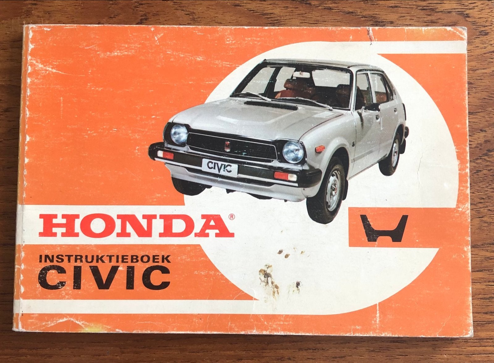 Honda Civic Instructieboek (Handleiding) - Vintage, Ophalen of Verzenden
