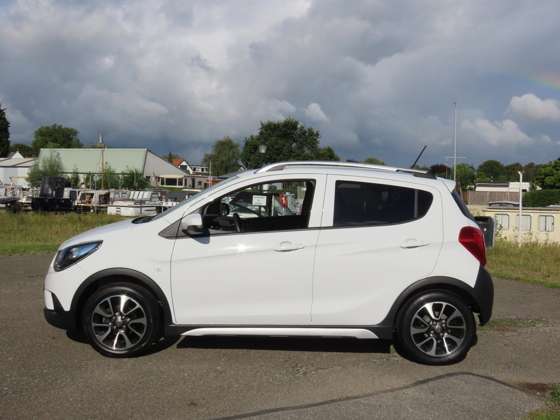 Opel KARL 1.0 Rocks Online Edition *Carplay, Voorwielaandrijving, Stof, Gebruikt, Startonderbreker