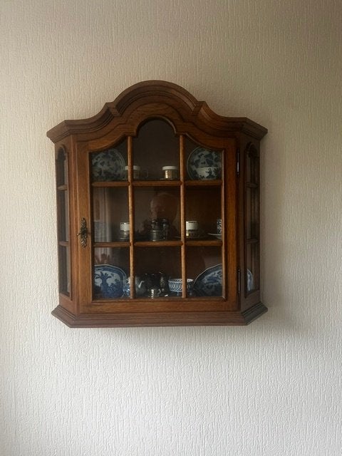 Vitrine muur kastje, Klassiek, Ophalen, Gebruikt