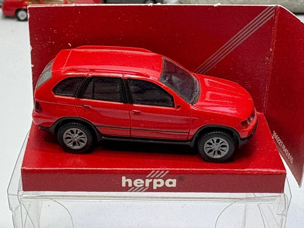 Herpa BMW X5 IMG6567/8, Ophalen of Verzenden, Zo goed als nieuw, Auto, Herpa