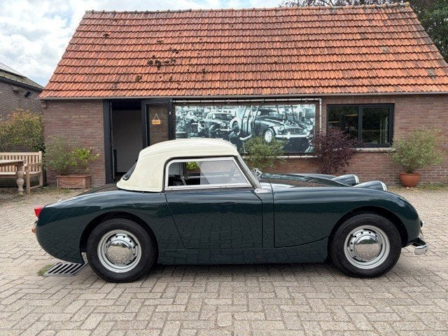Austin Healey Sprite MKI, 1960, Achterwielaandrijving, Zwart, 4 cilinders, Cabriolet