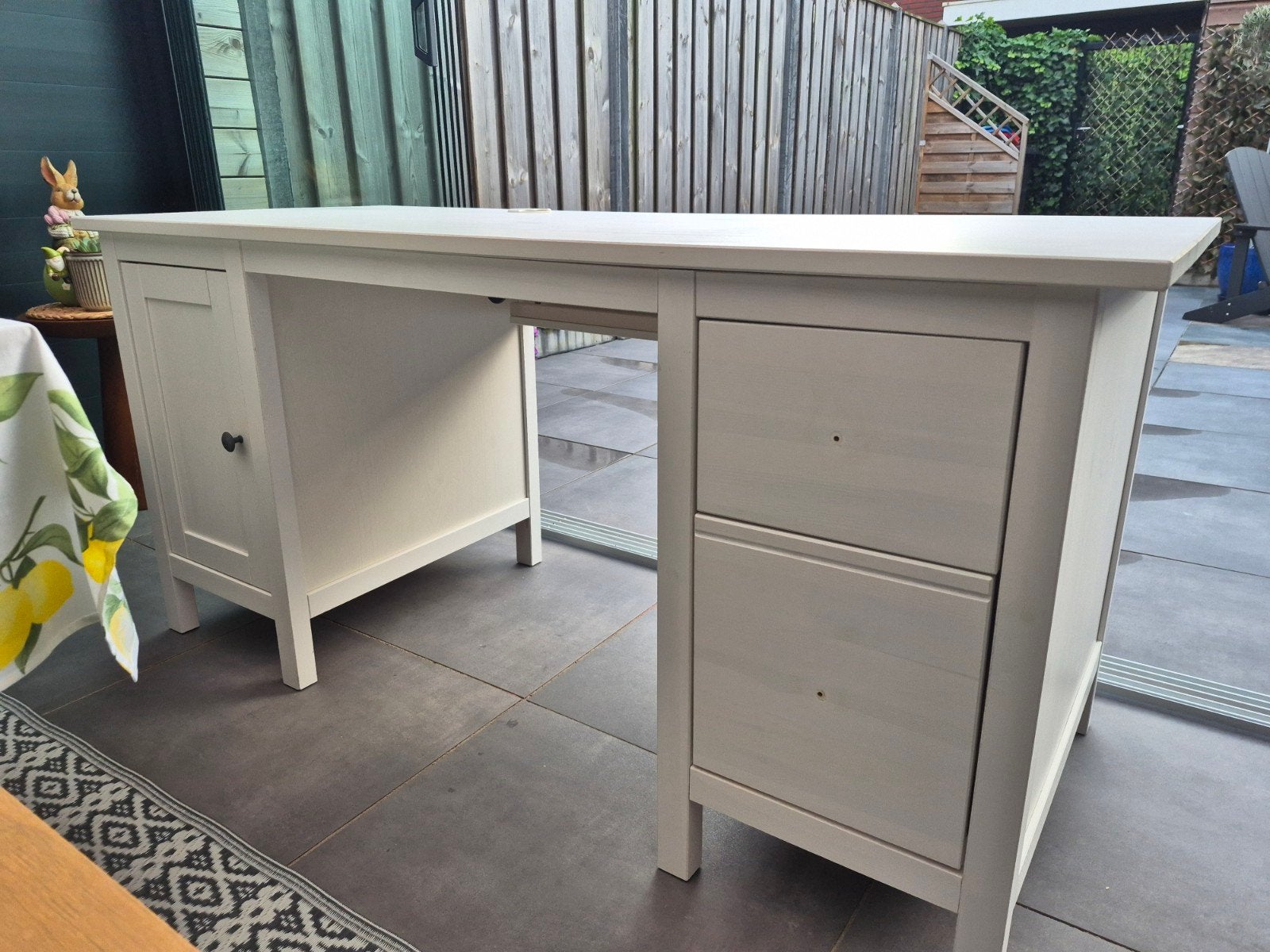 Ikea Hemnes Desk, Ophalen, Gebruikt, IKEA, Wit