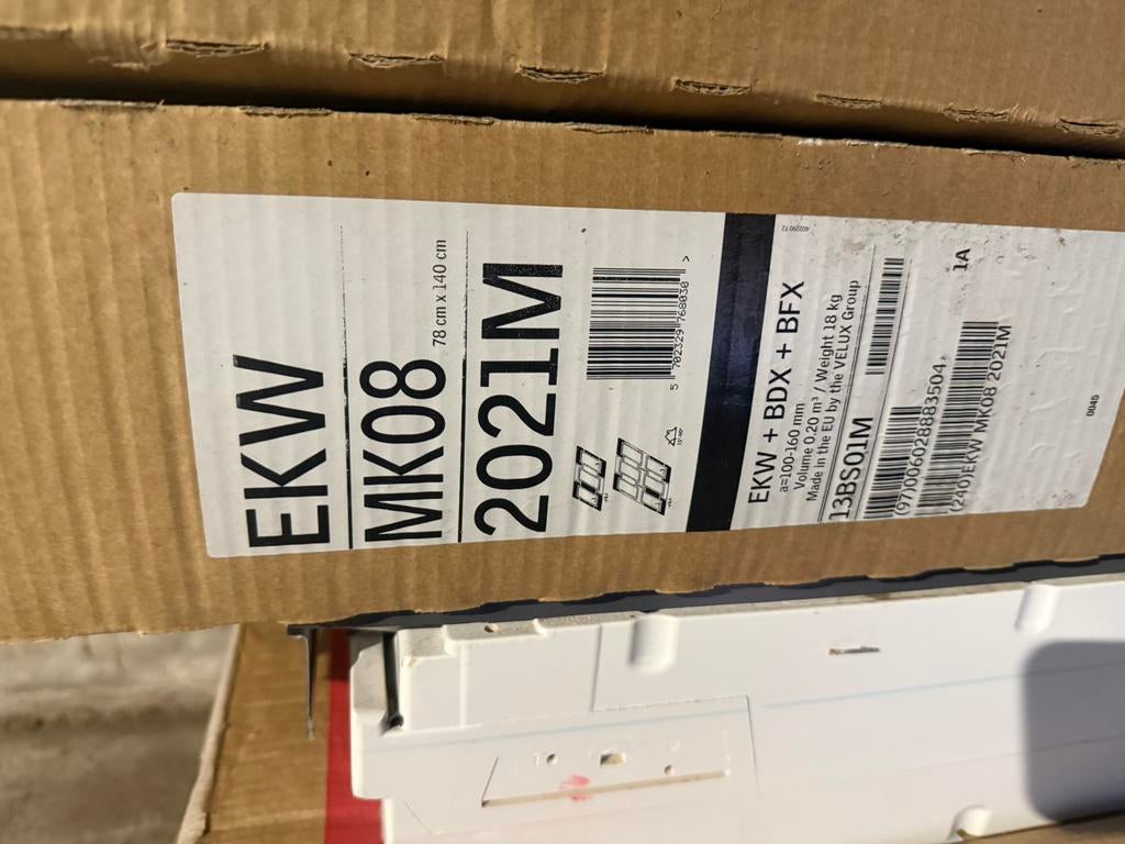 Dakramen te koop. 78cmx140cm, Doe-het-zelf en Verbouw, Ophalen, Nieuw, Minder dan 80 cm, Dakraam