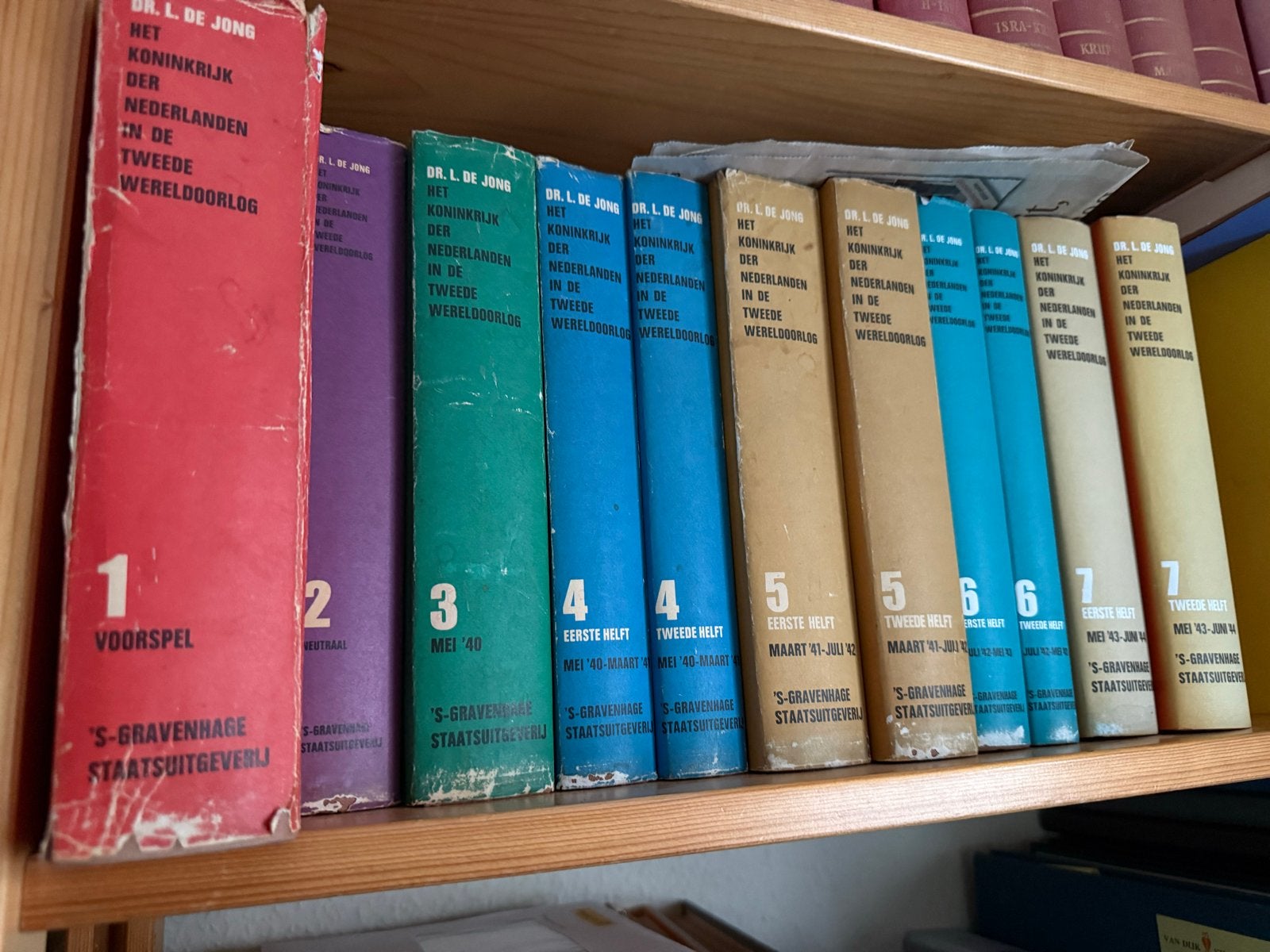 Het Koninkrijk der Nederlanden in de Tweede Wereldoorlog, Boeken, Ophalen, Tweede Wereldoorlog, Gelezen, Algemeen