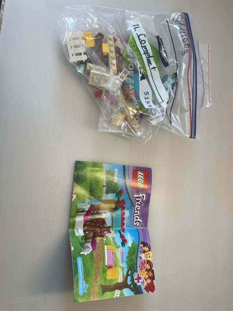 Lego Friends Paardenstal (41089) - Compleet met instructies, Gebruikt, Lego, Friends, Ophalen of Verzenden