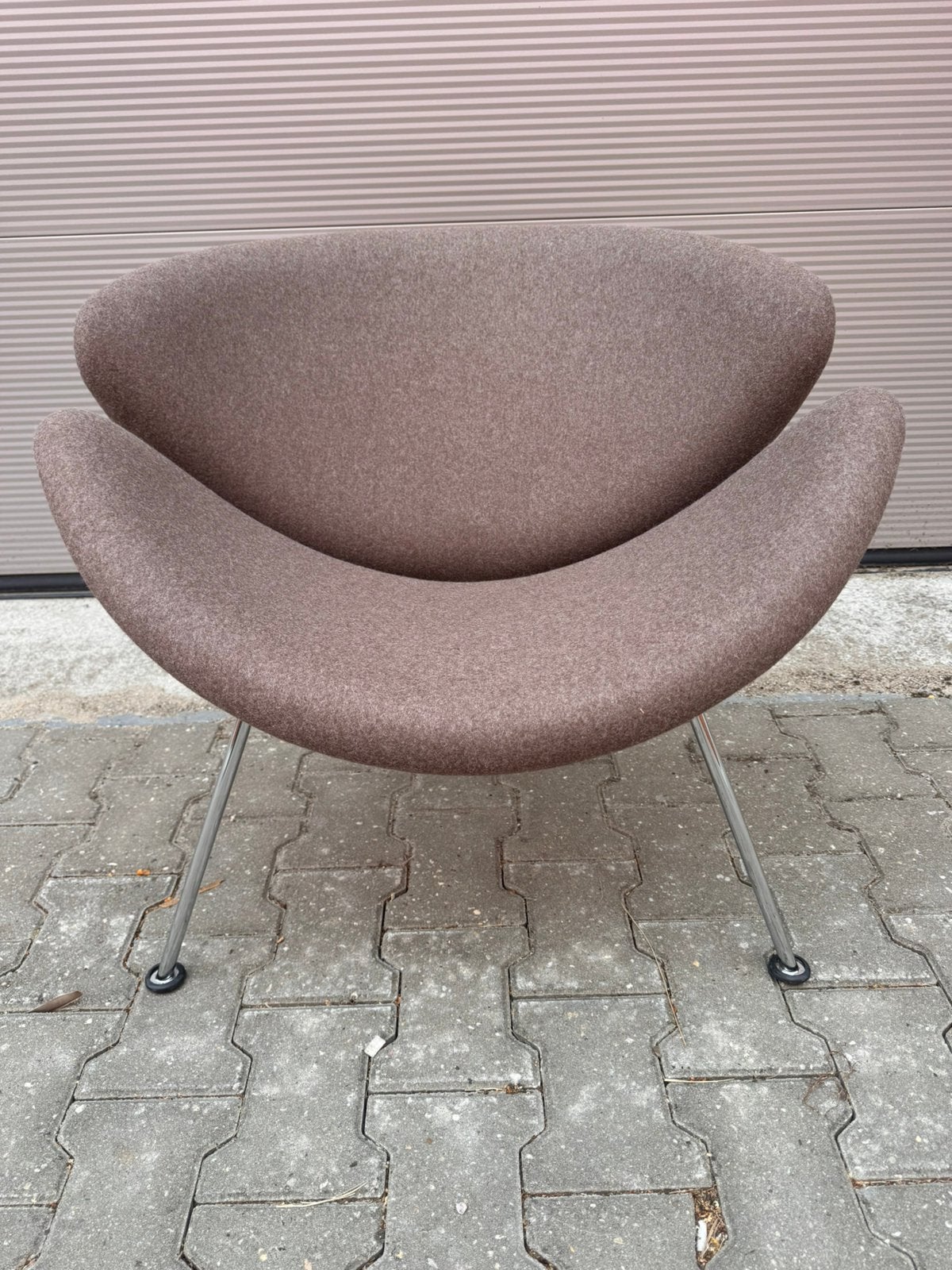 Artifort Orange Slice fauteuil F437 - Pierre Paulin -, Huis en Inrichting, Ophalen, Luxe design, Nieuw, 75 tot 100 cm