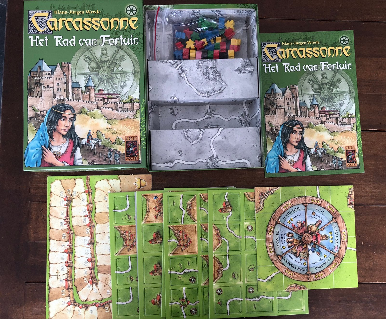 Carcassonne Het Rad van Fortuin - nieuw in stansblad, Ophalen of Verzenden, Nieuw