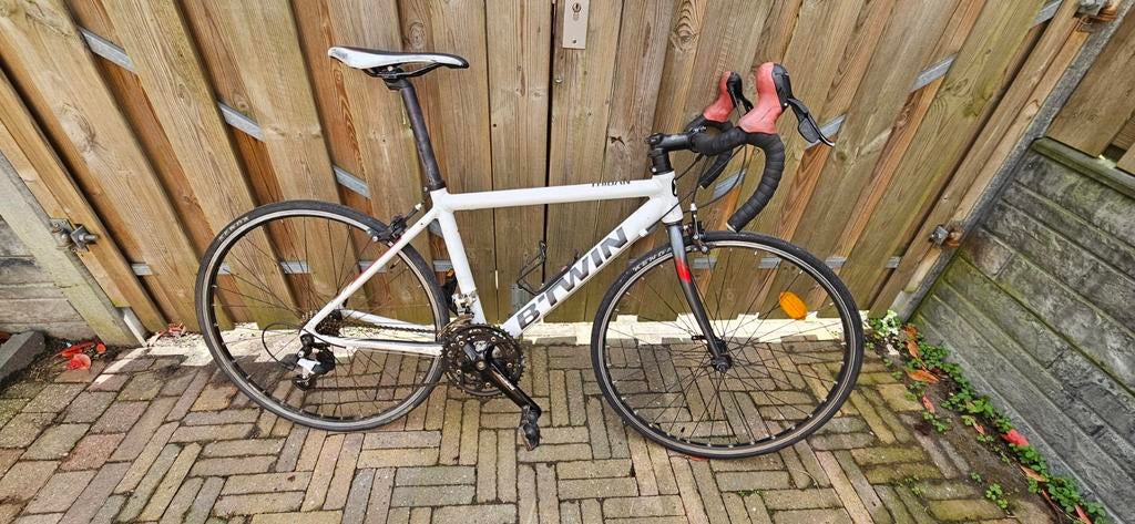 B'twin Racefiets, Fietsen en Brommers, Fietsen | Racefietsen, Gebruikt, Aluminium, Minder dan 49 cm, Meer dan 20 versnellingen