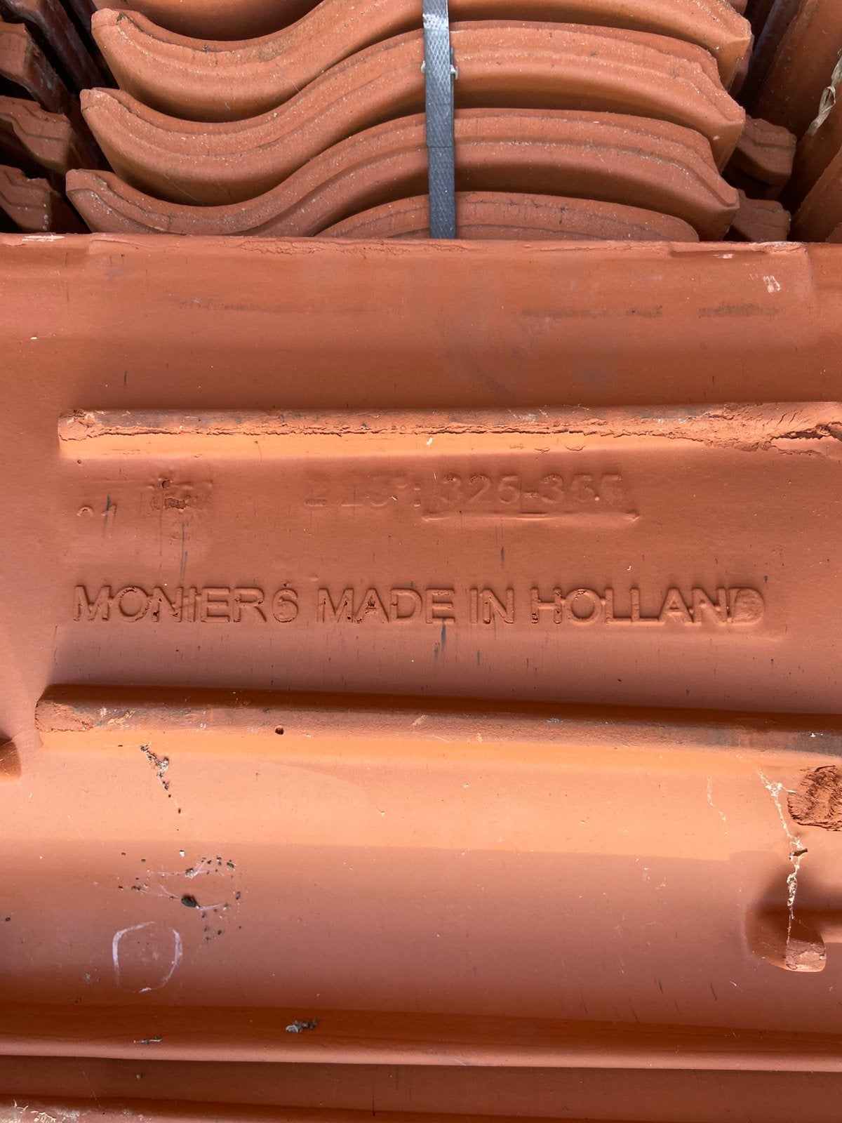 Monier De Nieuwe Hollander-V natuurrood, Doe-het-zelf en Verbouw, Ophalen, Steen of Klei, Nieuw, 15 m² of meer