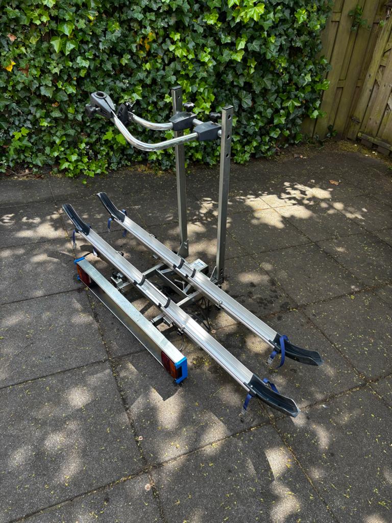 Twinny Load trekhaak fietsendrager voor 2 fietsen, Auto diversen, Fietsendragers, Ophalen, 2 fietsen, Gebruikt, Trekhaakdrager