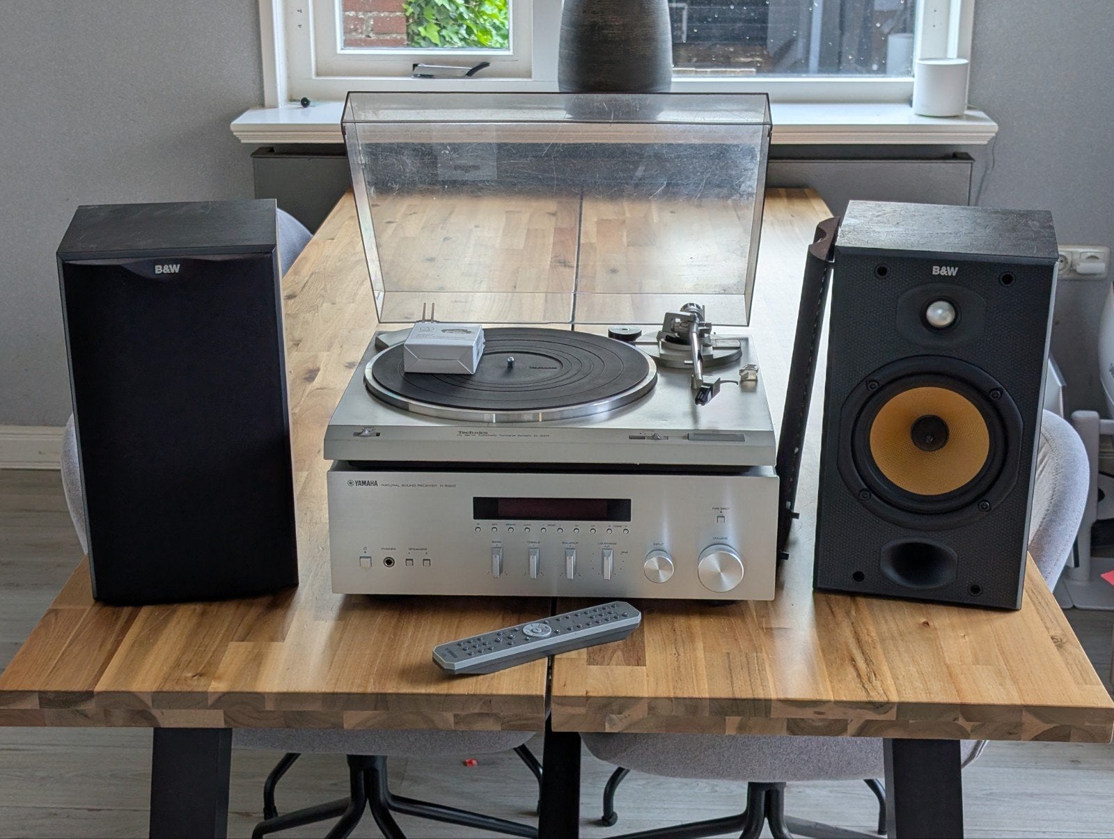 Platen STEREO SET - Yamaha, Technics, B&W, Ophalen, Speakers, Overige merken