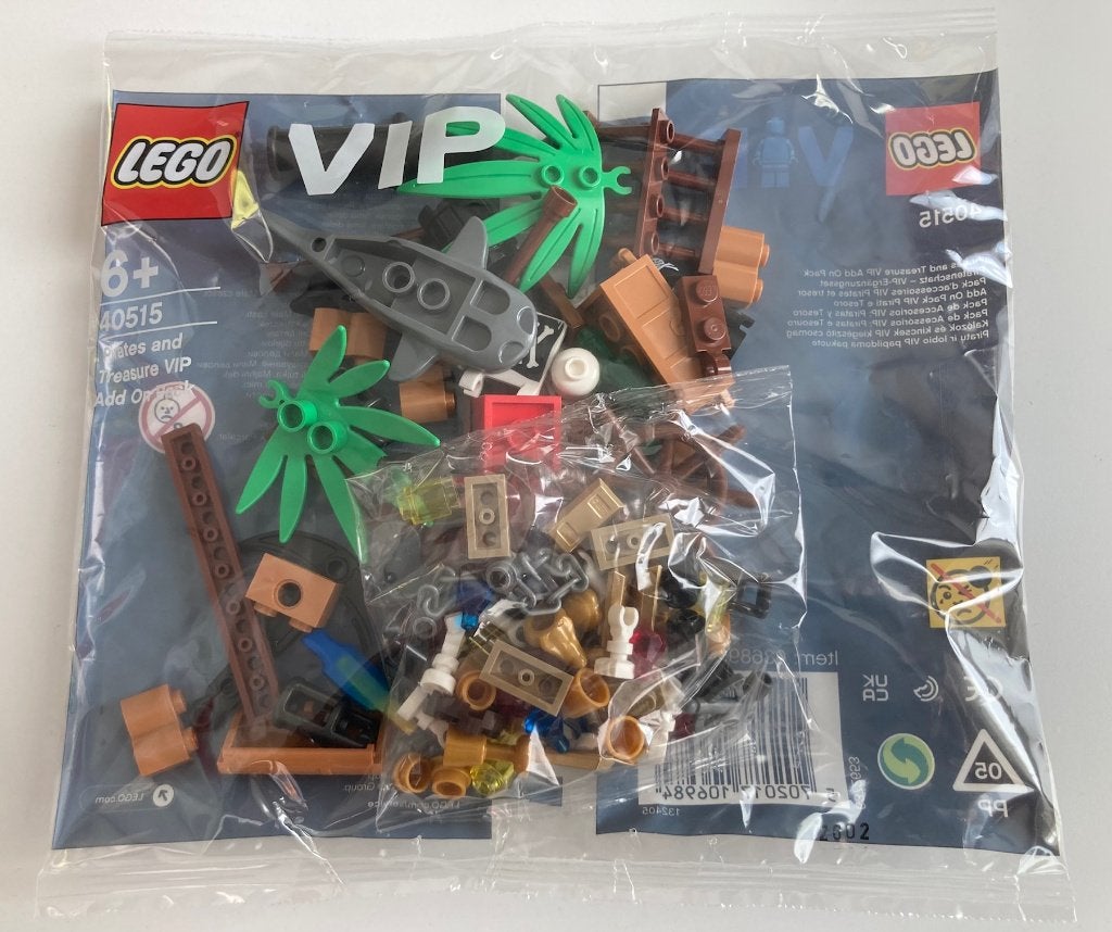 Lego 40515 Pirates and Treasure VIP Add on Pack, Kinderen en Baby's, Speelgoed | Duplo en Lego, Lego, Overige typen, Nieuw, Compleet