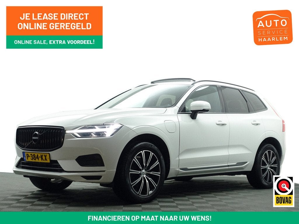 Volvo XC60 2.0 T8 Twin Engine AWD Inscription Blackpack Aut-, Auto's, Volvo, Automaat, Gebruikt, 320 pk, Wit