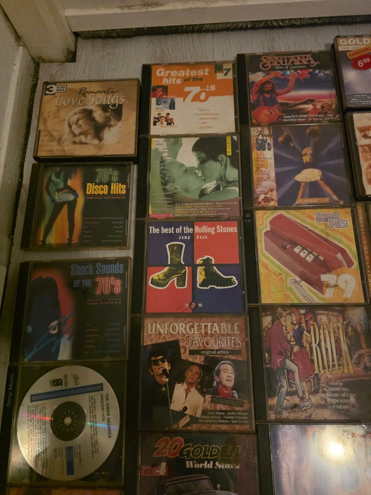 Grote doos vol diverse CD's - Pop, Rock, Jaren '70 hits, Gebruikt, Pop, Ophalen of Verzenden, Inclusief doosje