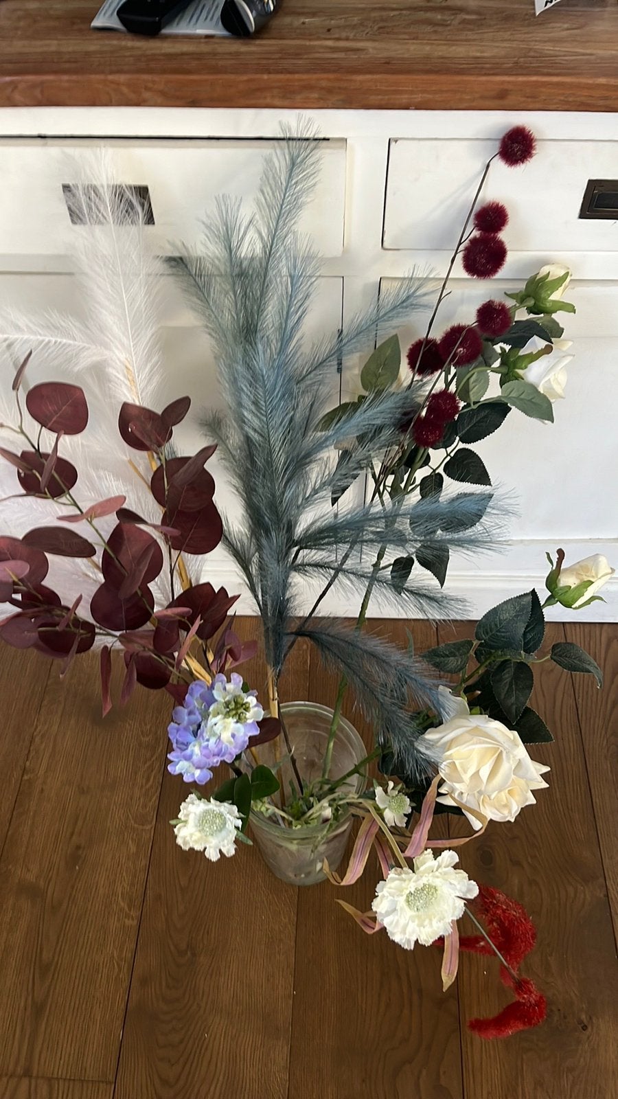 Kunst bloemen, Ophalen of Verzenden, Zo goed als nieuw