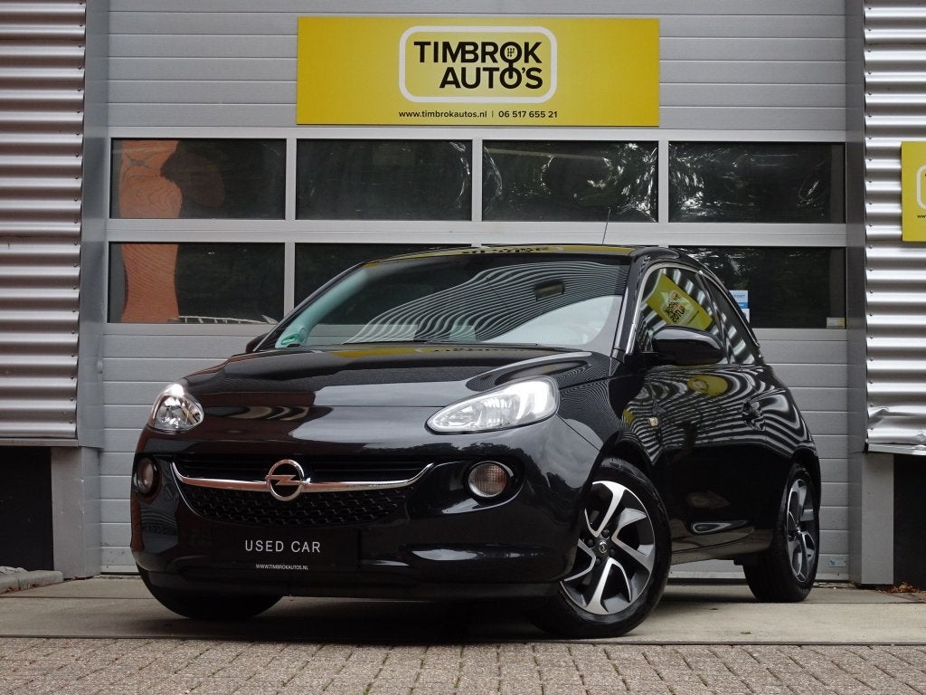 Opel ADAM 1.4 Jam , 1e eigenaar, onderhoudshistorie compleet, Auto's, ADAM, 4 cilinders, 4 stoelen, Zwart