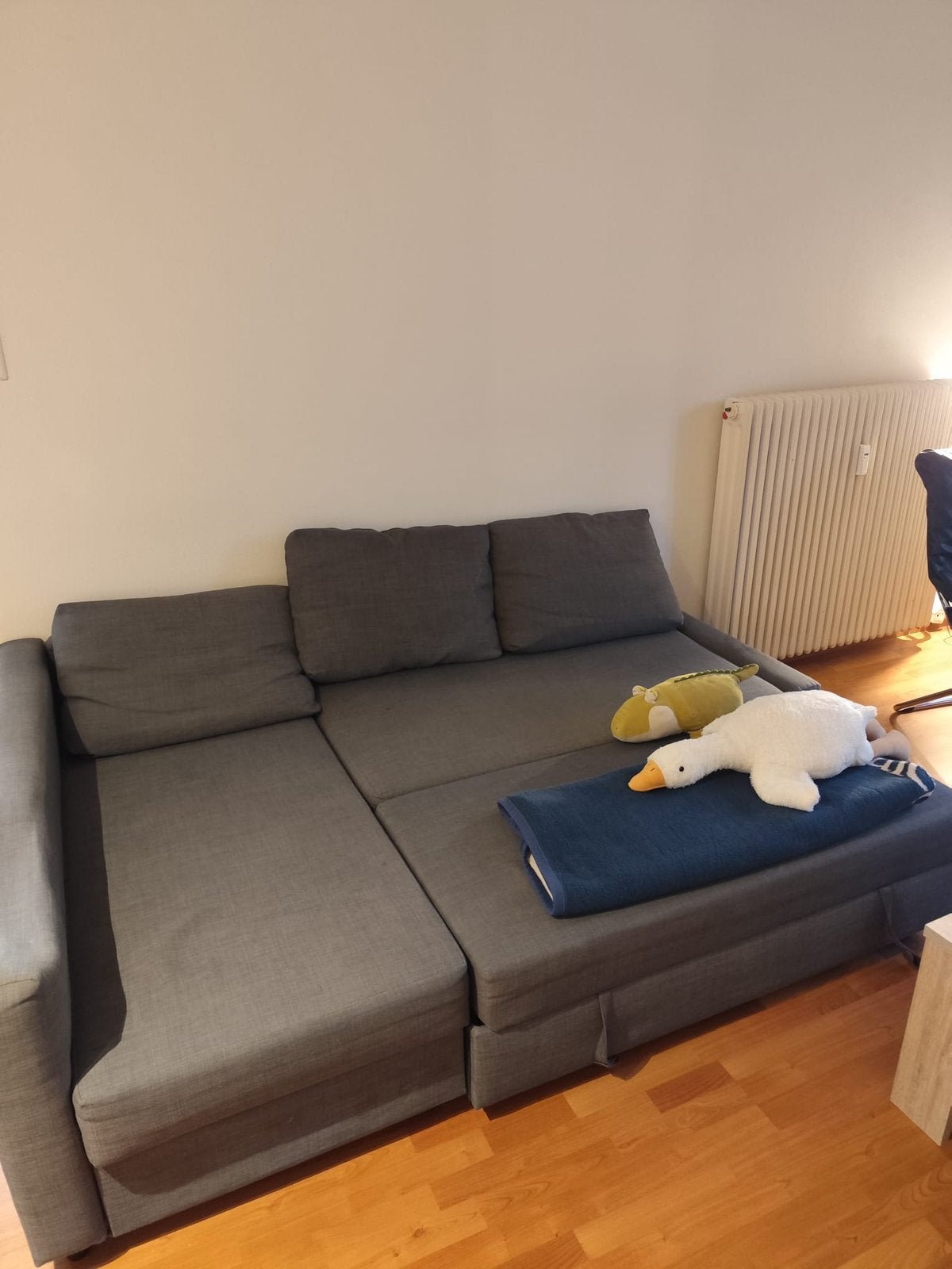 IKEA FRIHETEN Convertible Sofa Bed, Ophalen, Gebruikt, Tweepersoons