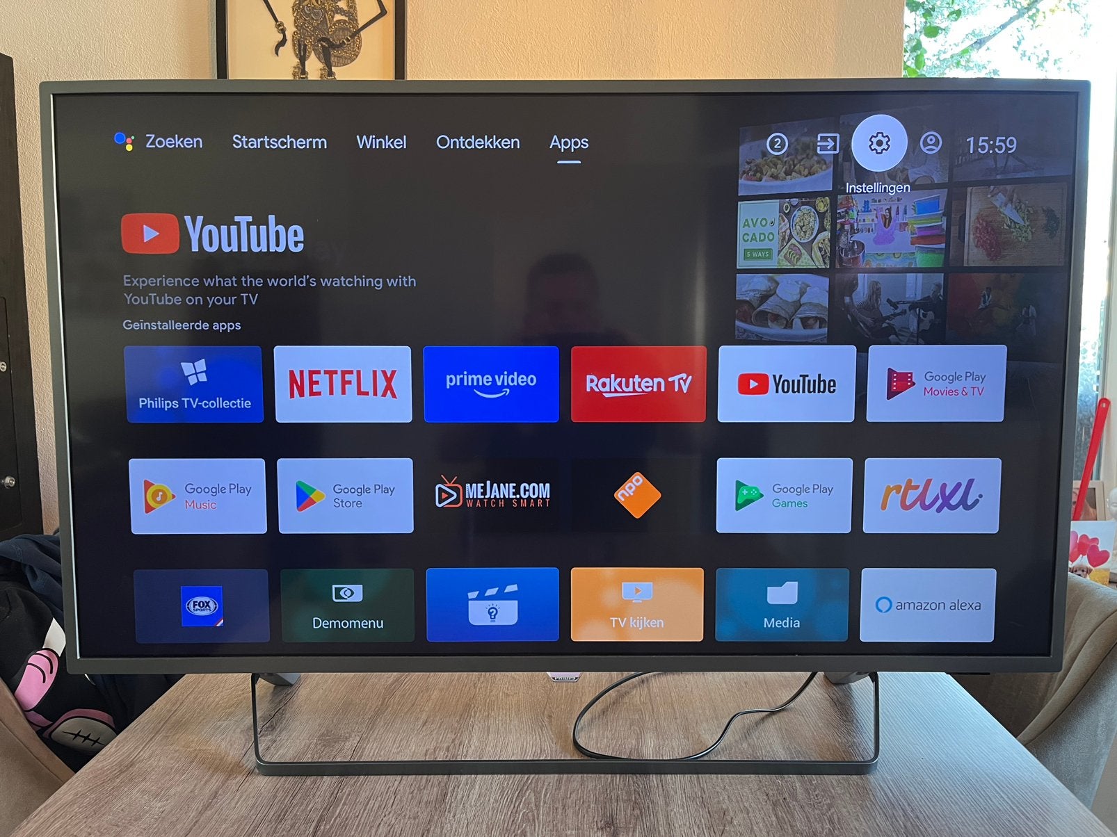 Philips Ambilight 43 inch 4K smart tv met garantie., Philips, Ophalen of Verzenden, Zo goed als nieuw, 100 Hz