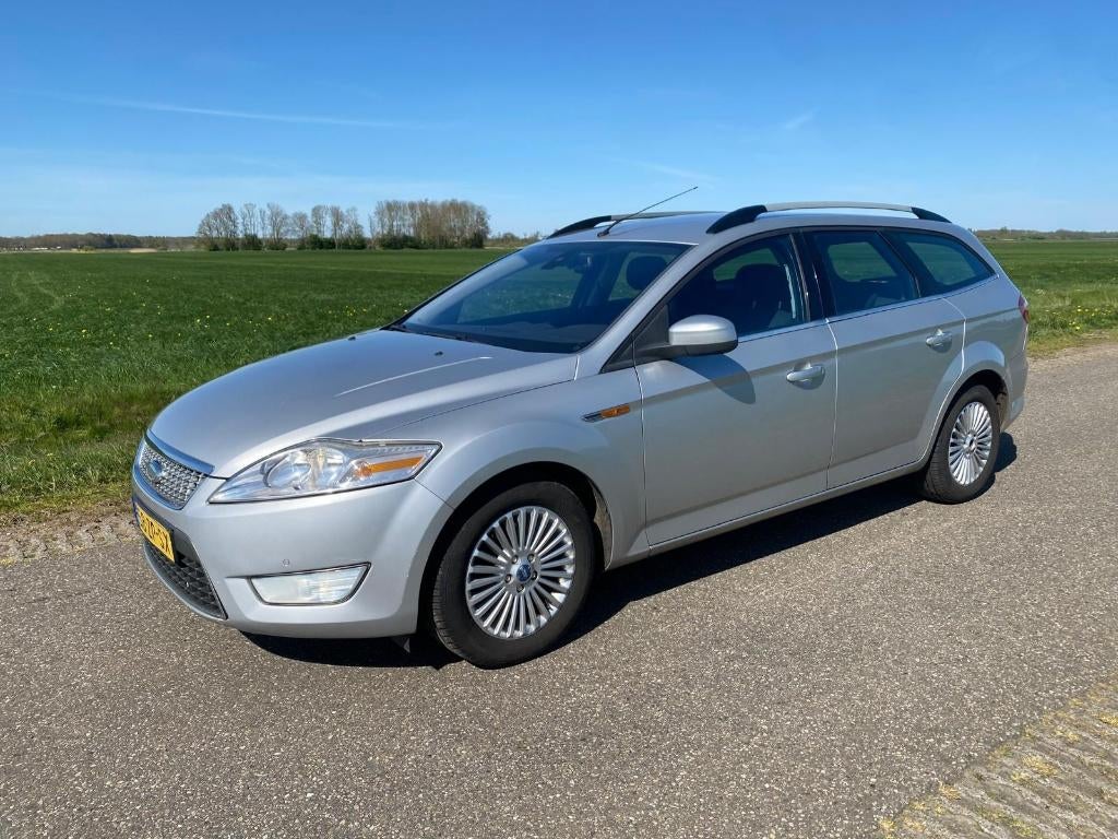 Ford Mondeo 2.0 16V 107KW Wagon 2008 Business Pack - Grijs, Auto's, Stof, Zwart, Mondeo, Origineel Nederlands