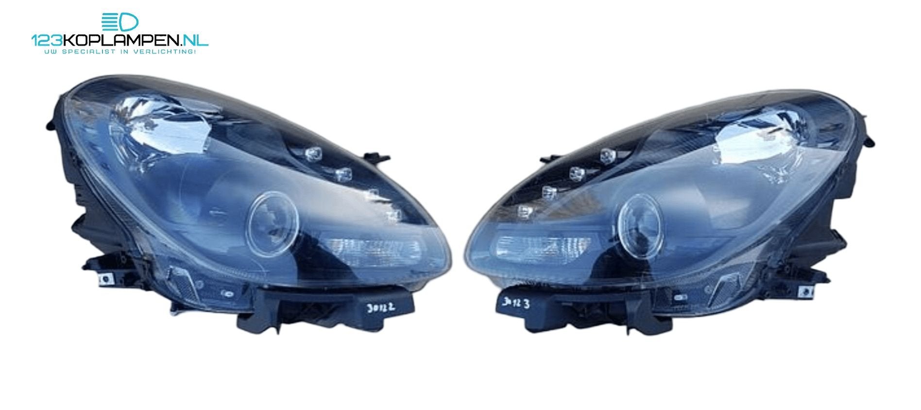 Alfa Romeo Giulietta Xenon LED Carbon koplamp koplampen link, Gebruikt, -, -, Ophalen of Verzenden