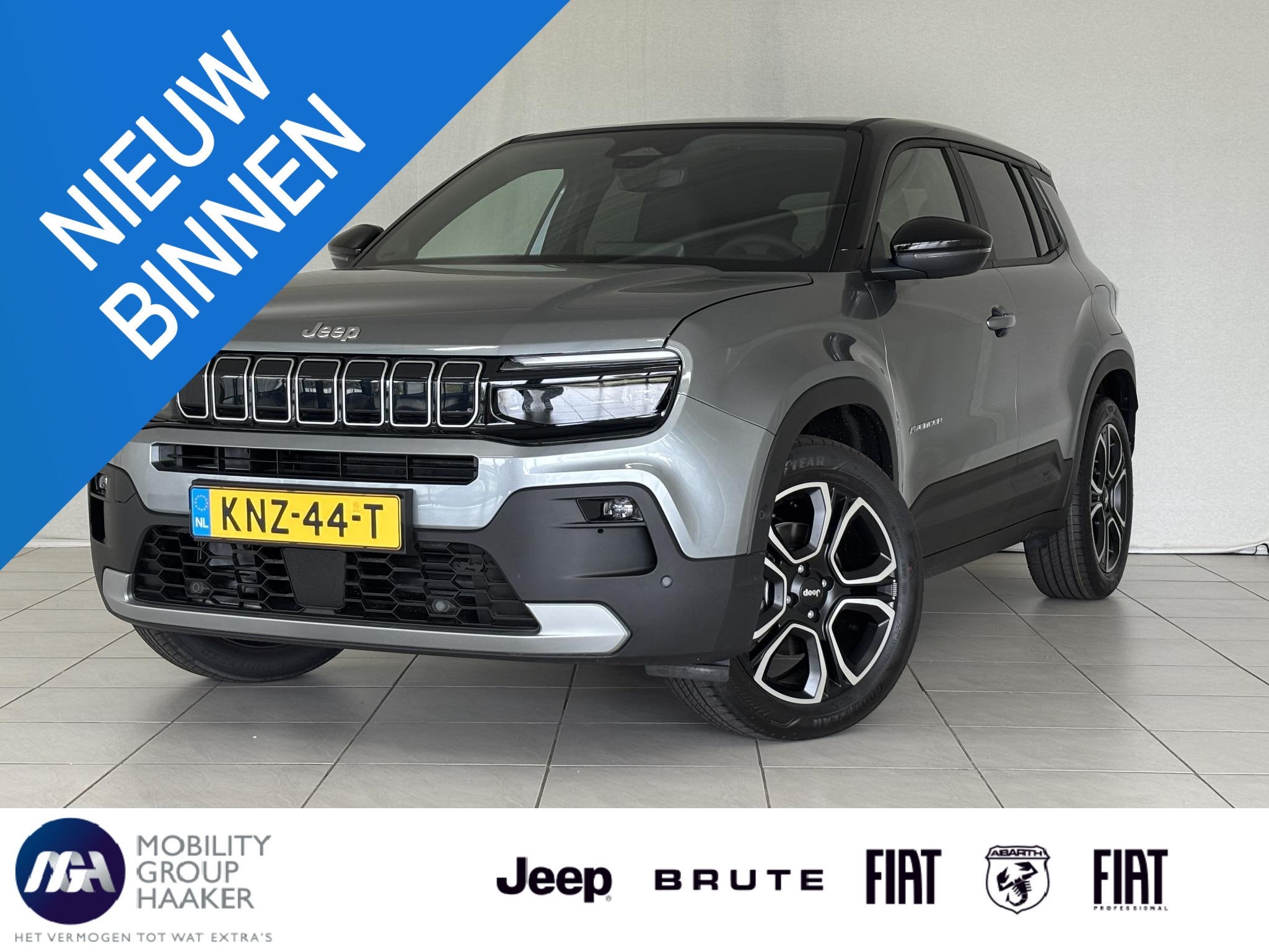 Jeep Avenger Summit 54 kWh | Warmtepomp | Apple-Android | St, Auto's, 394 km, Gebruikt, 334 min, 156 pk