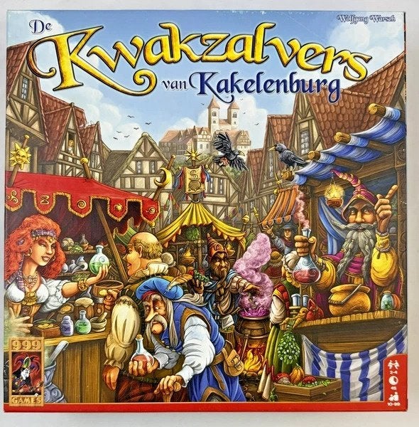 999 Games de kwakzalvers van Kakelenburg gezelschapsspel, Coolsingel 104, 3011 AG Rotterdam, Netherlands, Verzenden, Een of twee spelers