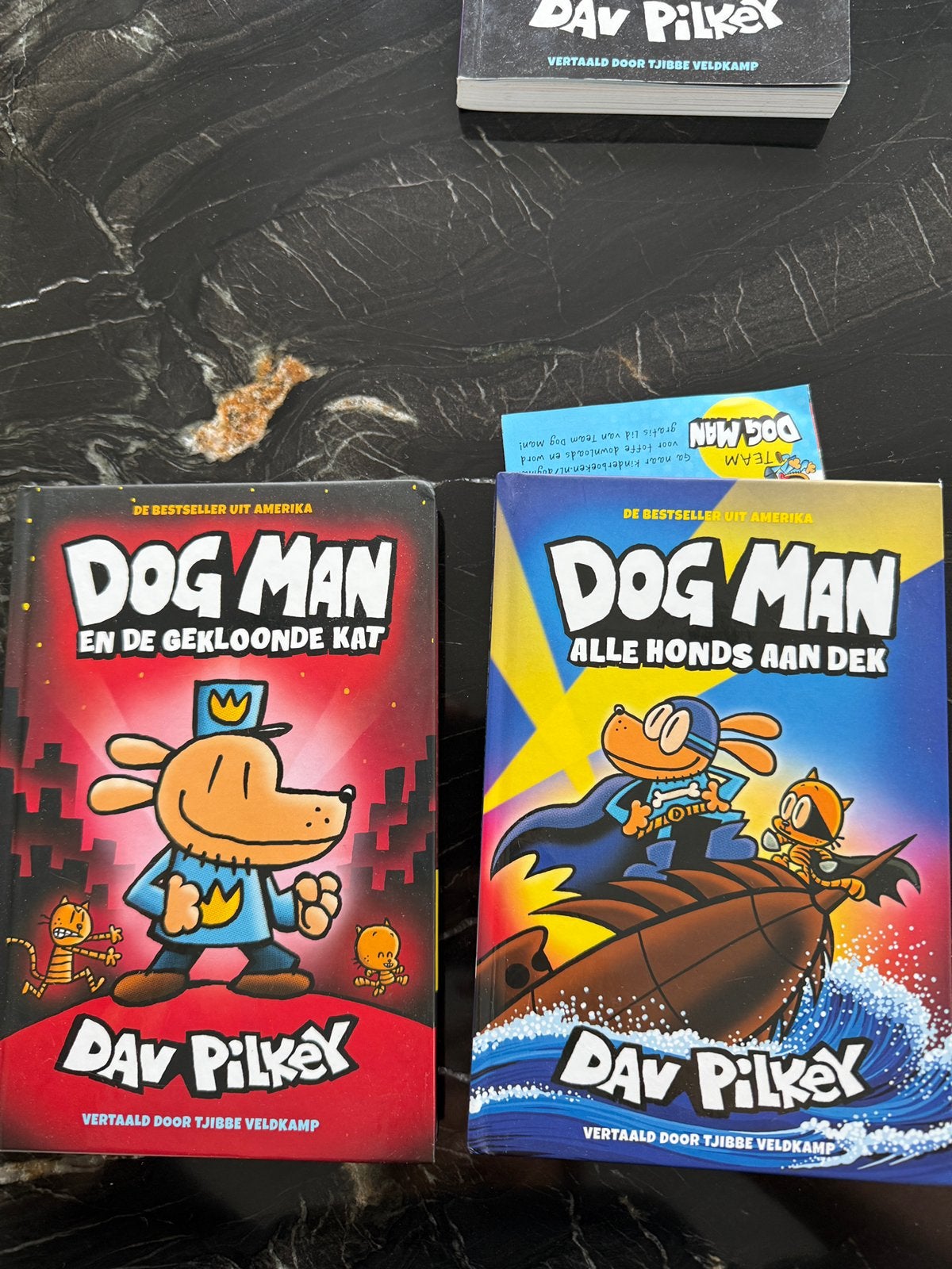 2 dogman boeken, Ophalen of Verzenden, Zo goed als nieuw, Verhalen