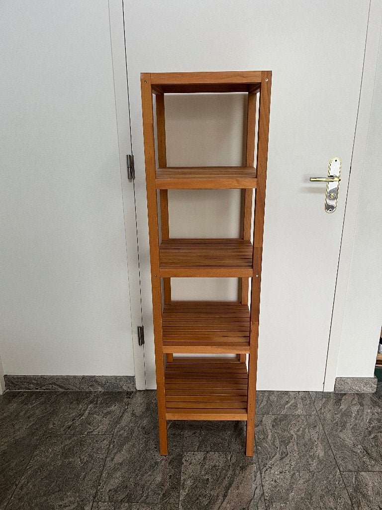 IKEA Molger – houten open kast –stellingkast, Ophalen, Zo goed als nieuw