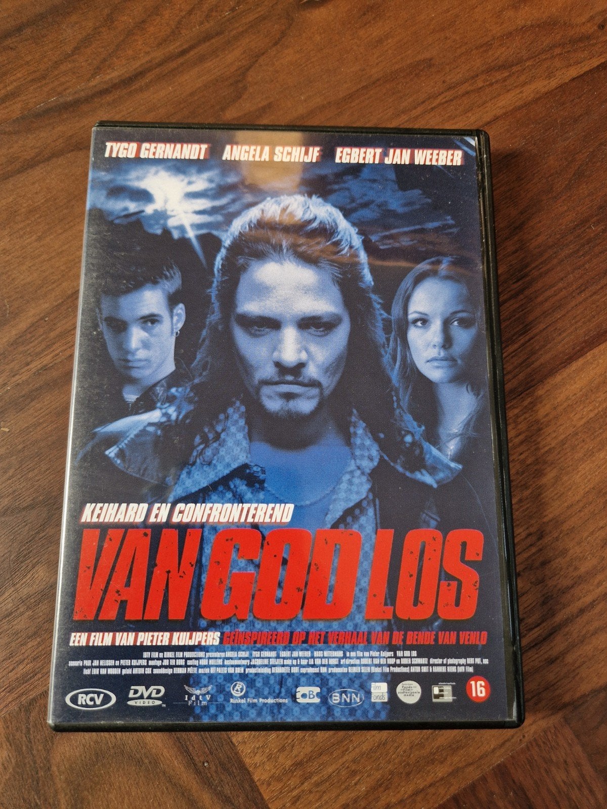 Van God Los - Keiharde Nederlandse misdaadfilm op DVD, Maffia en Misdaad, Gebruikt, Vanaf 16 jaar, Nederlands