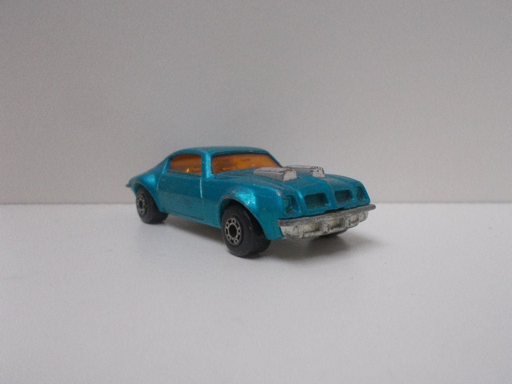 6343 Pontiac Firebird Lesney Matchbox Superfast No 4, Hobby en Vrije tijd, Modelauto's | Overige schalen, Ophalen of Verzenden