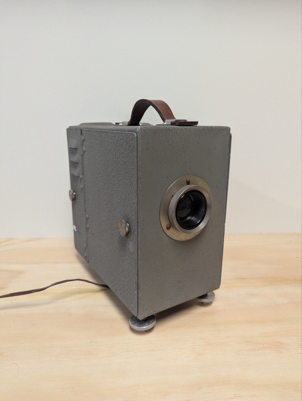 Vintage metalen projector, Audio, Tv en Foto, Ophalen of Verzenden, Gebruikt